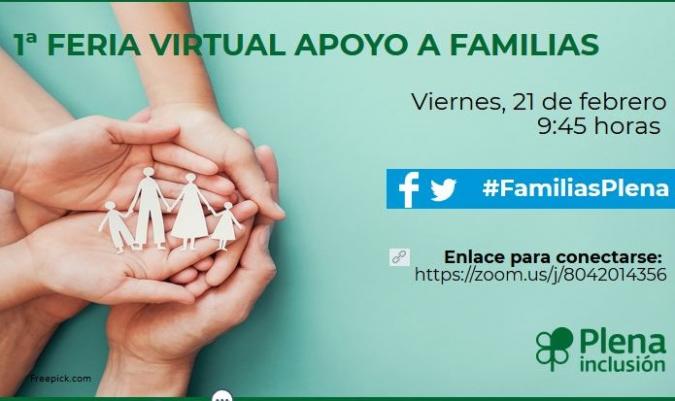Ir a Participa en la 1ª Feria Virtual de Apoyo a Familias de Plena inclusión