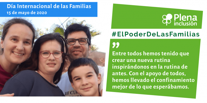Ir a Familiares de Plena inclusión manifiestan #ElPoderDeLasFamilias durante la crisis del COVID-19