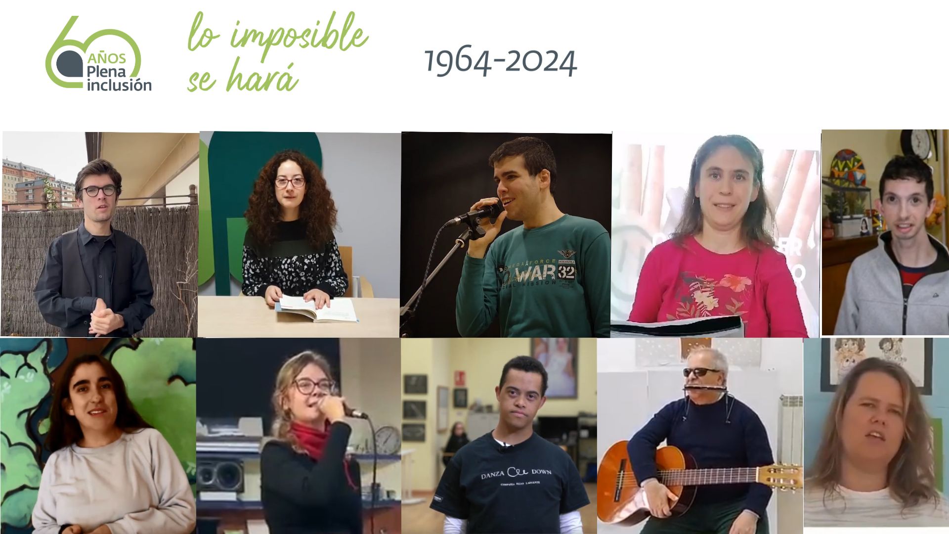 Ir a 35 artistas con discapacidad intelectual serán protagonistas del concierto de los 60 años de Plena inclusión España
