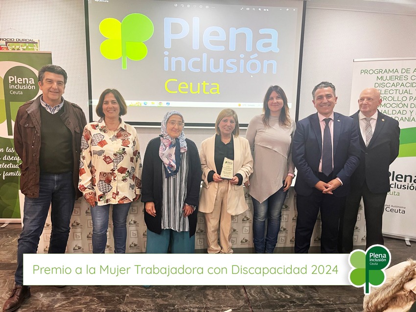 Ir a Plena Inclusión entrega a Dª María del Carmen Nieto Segovia el premio A la Mujer Trabajadora 2024