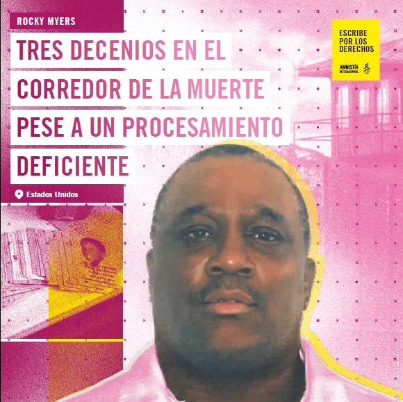 Ir a Amnistía Internacional pide detener la ejecución de un hombre con discapacidad intelectual en Estados Unidos