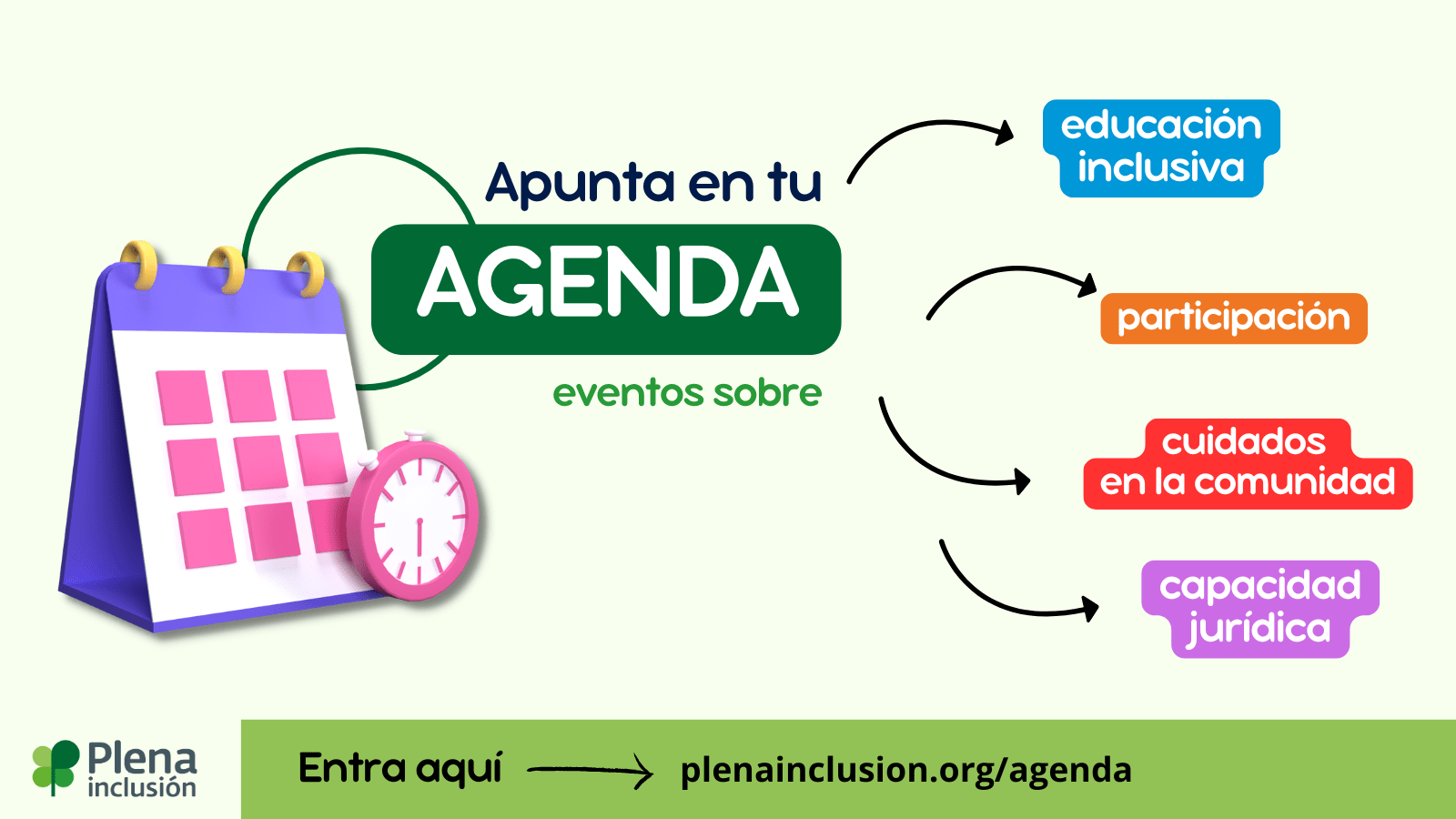 Ir a Estrena tu agenda con la nueva temporada de eventos de Plena inclusión