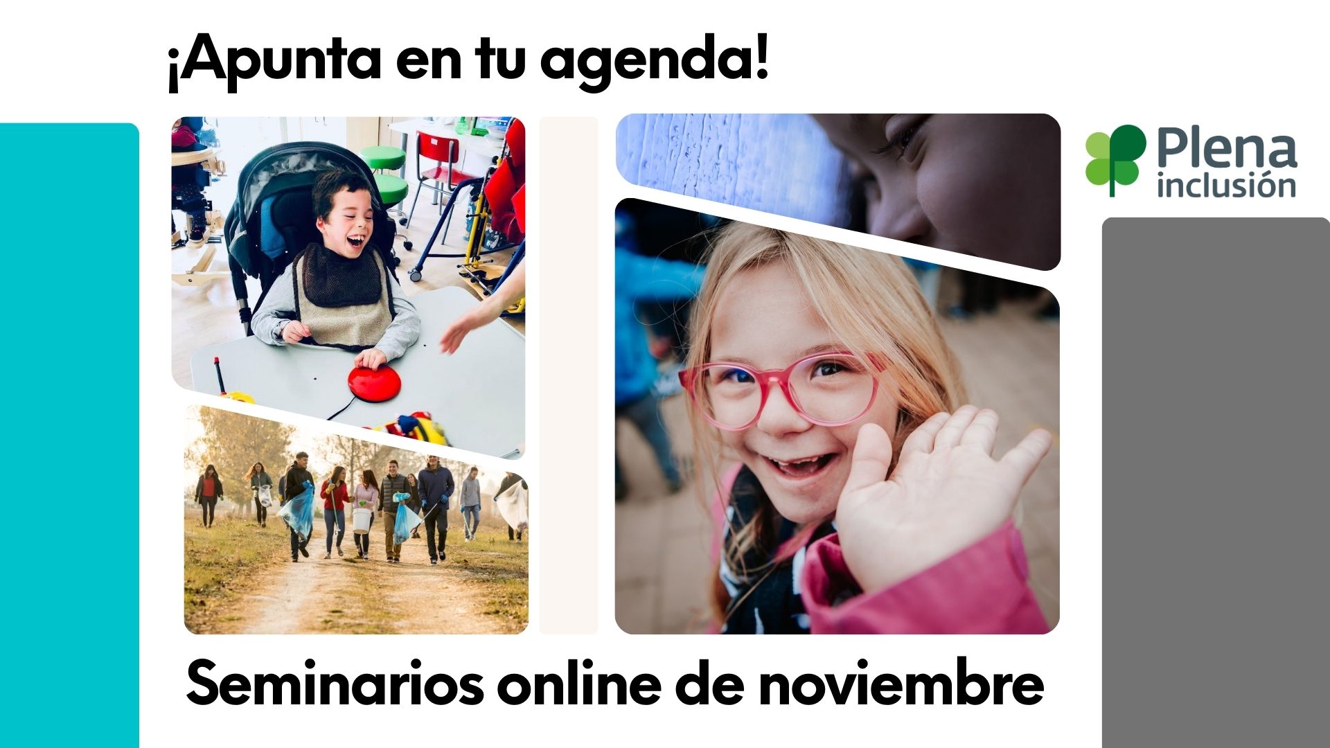 Ir a Agenda: apunta los próximos eventos online sobre educación, atención temprana y accesibilidad