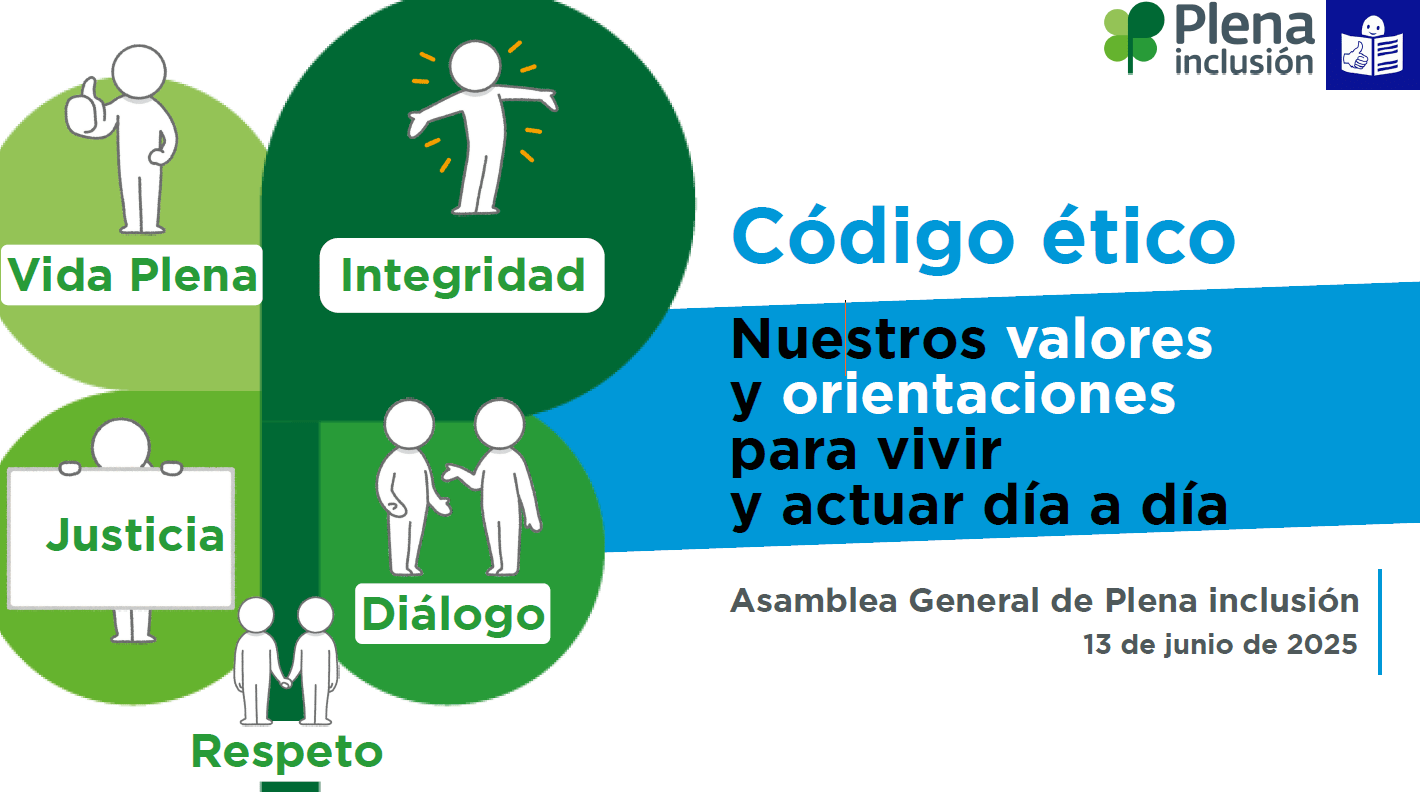 Ir a Plena inclusión actualiza su Código Ético