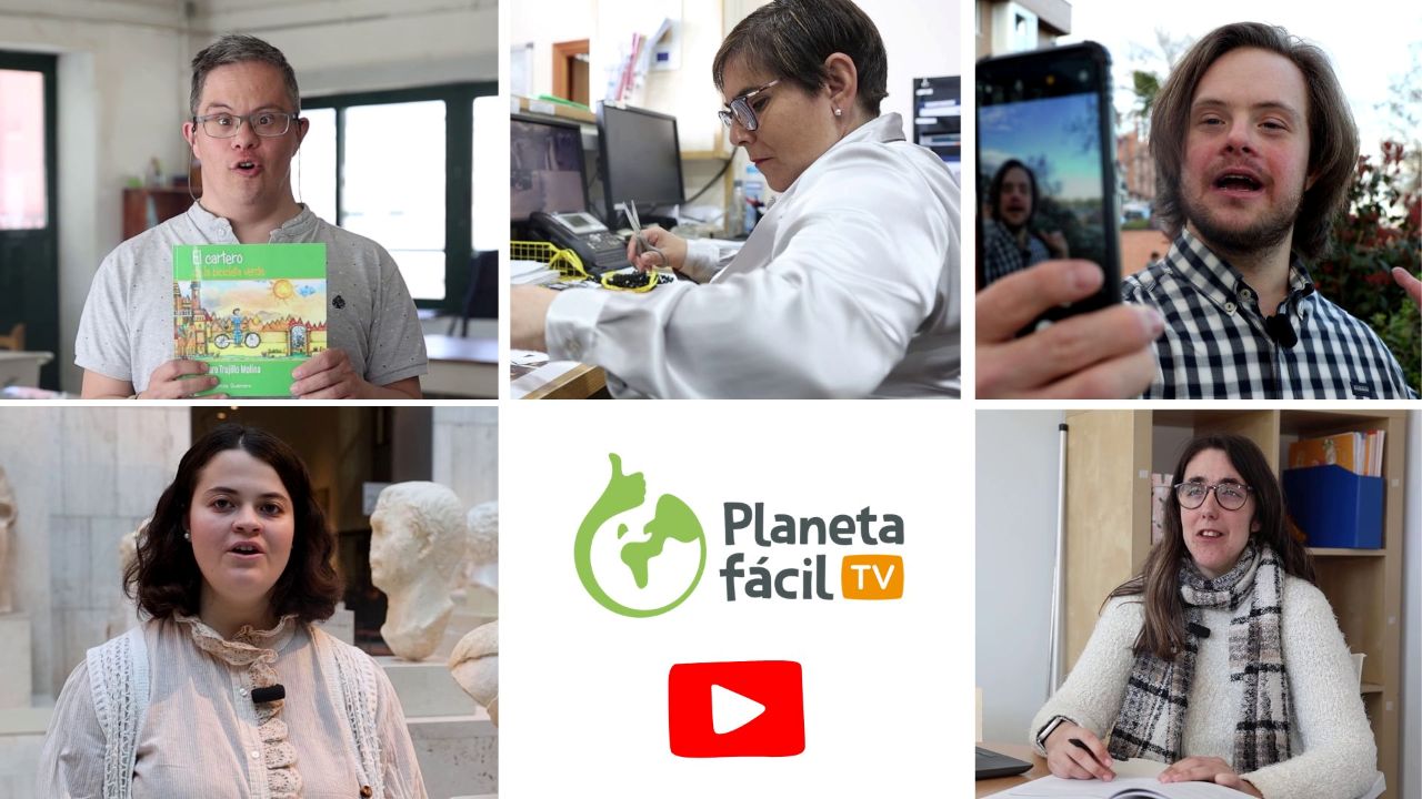 Ir a Planeta Fácil TV, el programa donde las personas con discapacidad intelectual son las protagonistas