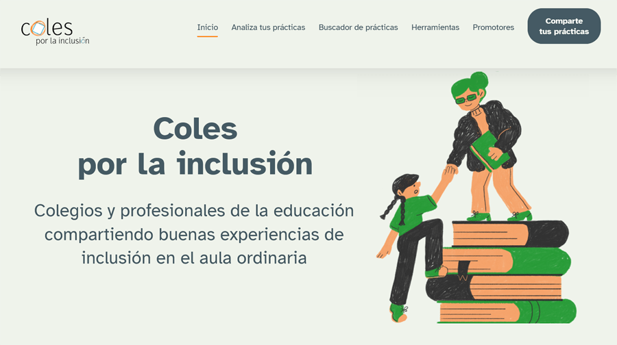 Ir a Plena inclusión lanza ‘Coles por la inclusión’, una red estatal de docentes para impulsar la educación inclusiva