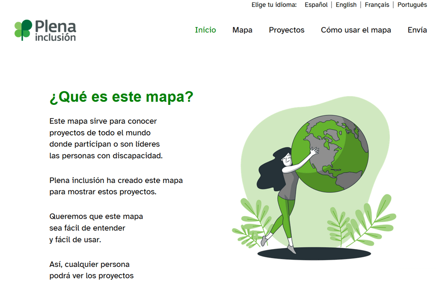 Ir a Plena Inclusión España Lanza un Mapa Global de Proyectos de Inclusión y Defensa de Derechos