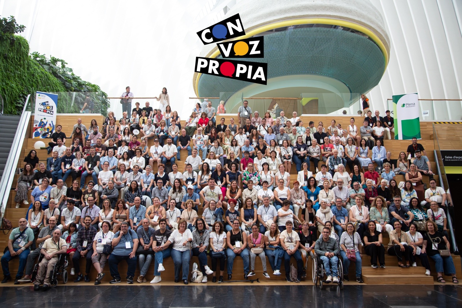 Ir a 260 personas con discapacidad intelectual, familiares y voluntarios de Plena inclusión reflexionan sobre participación y liderazgo en un Encuentro Estatal