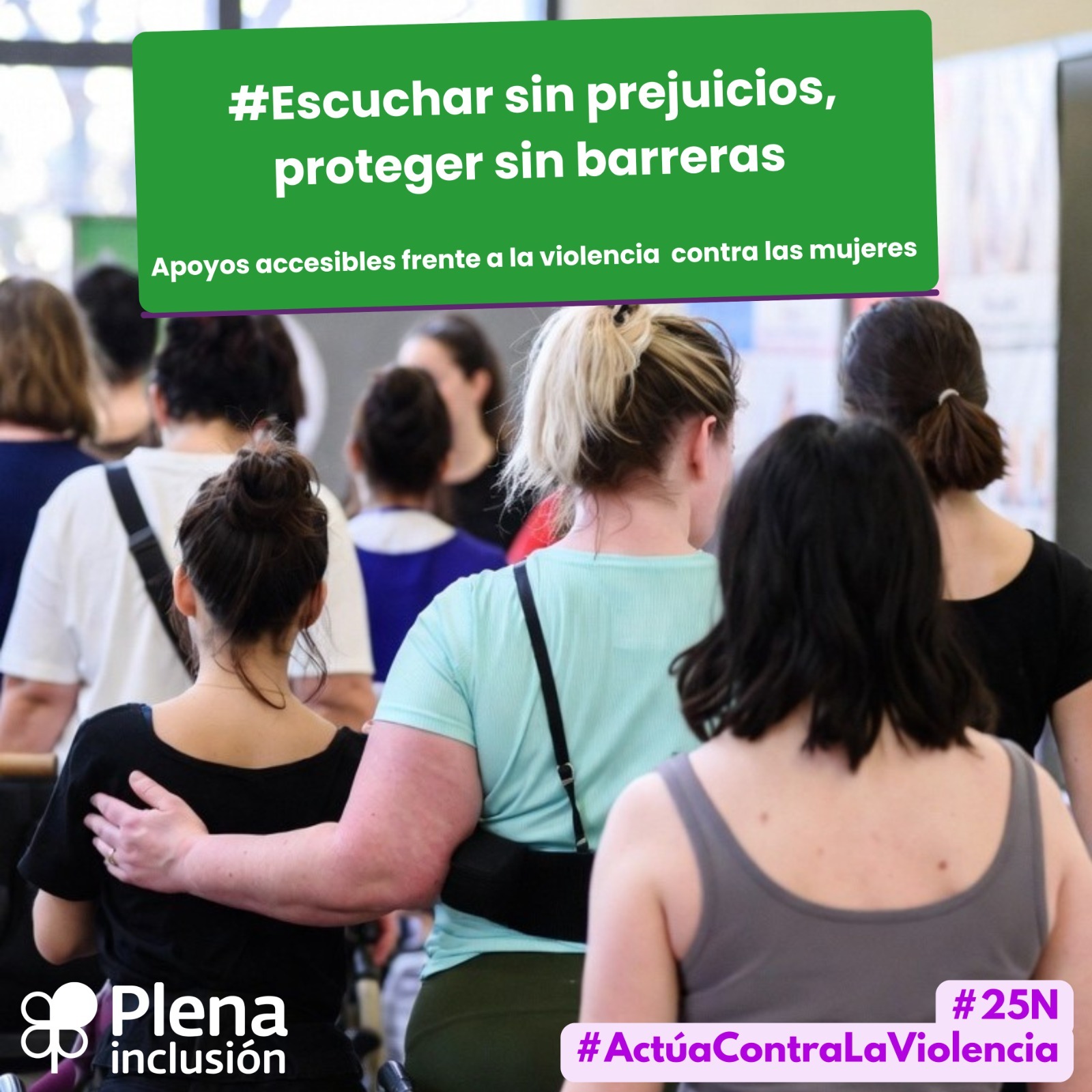 Ir a Plena inclusión demanda un mejor acceso de las mujeres con discapacidad intelectual a la protección frente a la violencia de género
