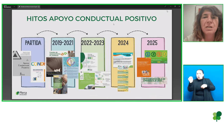 Ir a Plena inclusión presenta su nueva guía de Apoyo Conductual Positivo en un seminario abierto con enfoque en los derechos y la calidad de vida