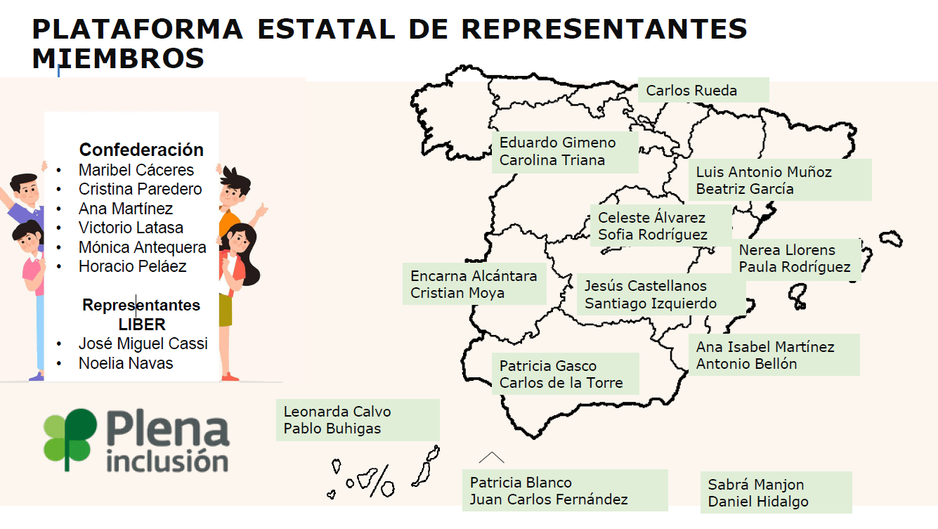 Ir a Renovación de miembros en la Plataforma Estatal de Representantes de Personas con Discapacidad Intelectual y del Desarrollo