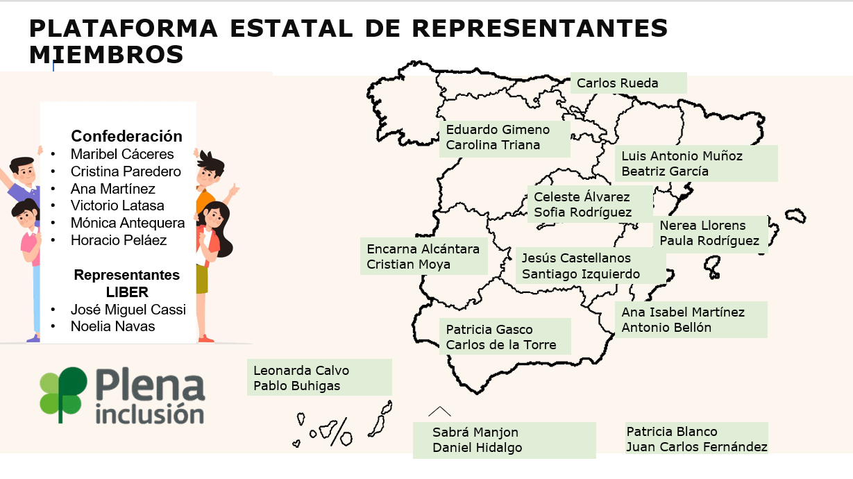 Ir a Renovación de miembros en la Plataforma Estatal de Representantes de Personas con Discapacidad Intelectual y del Desarrollo