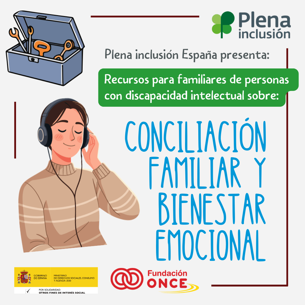 Ir a Publicamos nuevos recursos para familiares, sobre conciliación y bienestar emocional