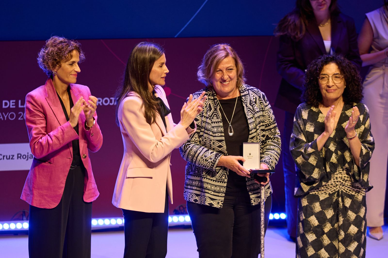 Ir a Plena inclusión recibe la Medalla de Oro de Cruz Roja Española en un acto presidido por la Reina Letizia