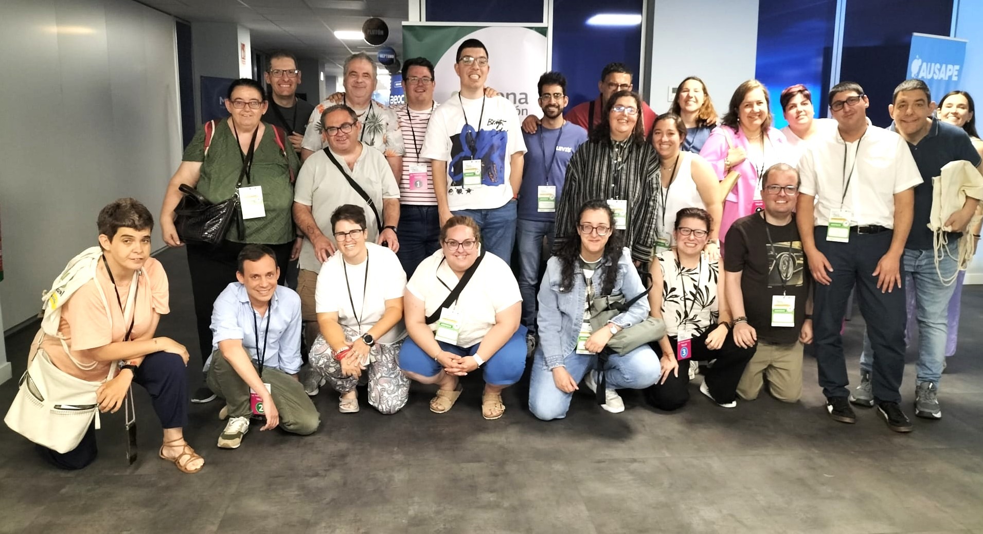 Ir a 100 personas con discapacidad intelectual y del desarrollo participan en la escuela de líderes de Plena inclusión
