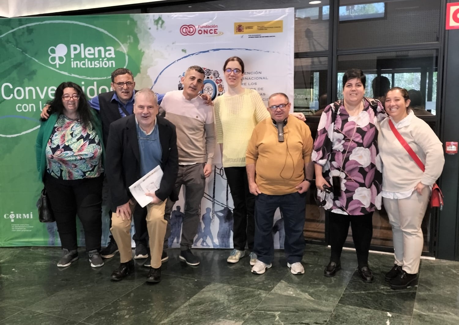 Ir a 30 representantes de la Plataforma estatal de personas con discapacidad intelectual refuerzan la participación activa en eventos de Plena inclusión