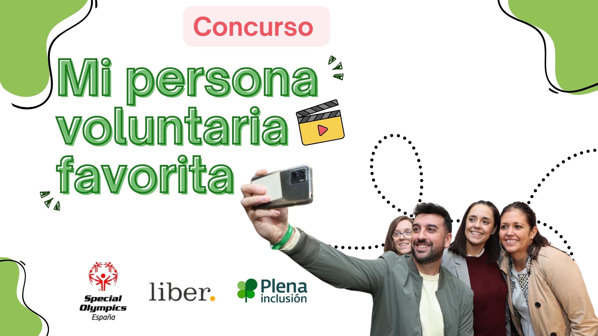 Ir a Plena inclusión lanza el concurso “Mi persona voluntaria favorita” para reconocer a quienes hacen posible la inclusión